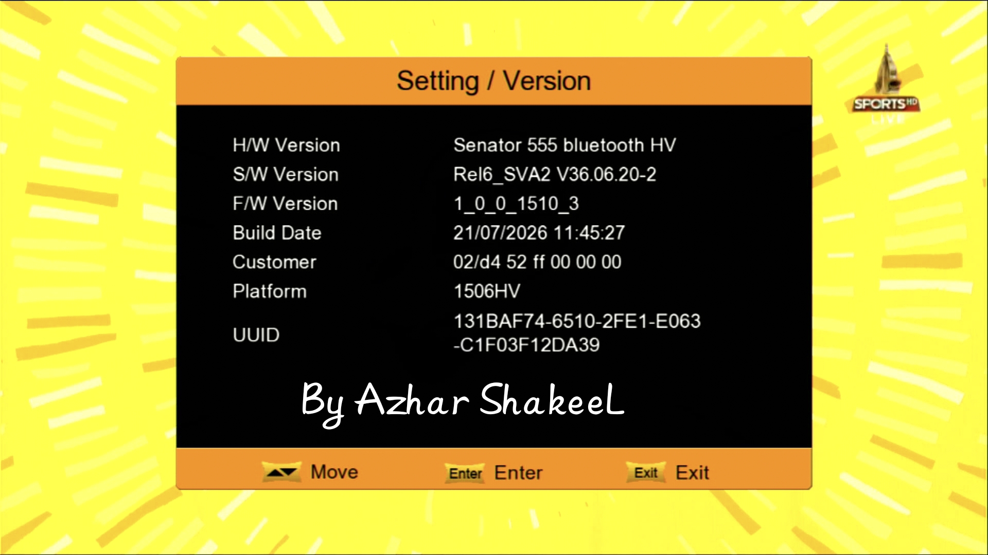 1506HV TV 512 4M SENATOR 555 Blutooth SVA2 20260721 By @s.bin screenshot 7