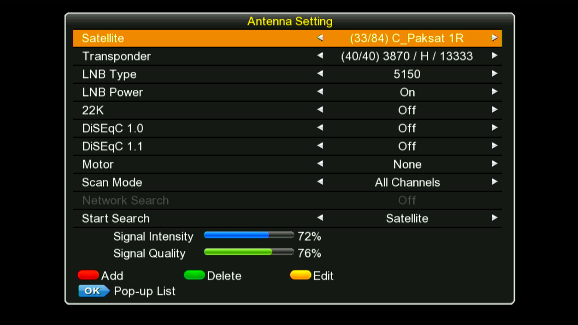 SR 6020HD ME260727 STARSAT U38 STARSAT Titan GX6605S S2 HW203 @s.bin screenshot 11