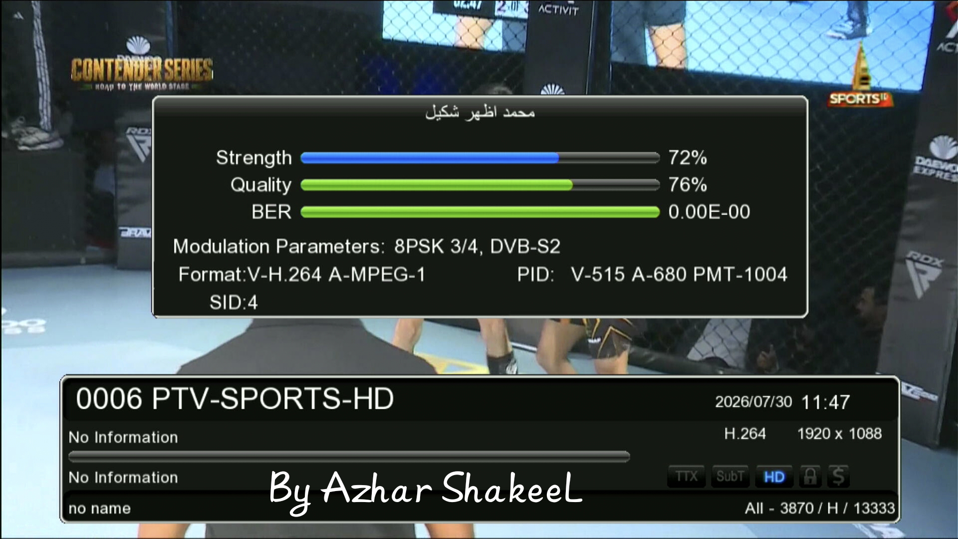 SR 6020HD ME260727 STARSAT U38 STARSAT Titan GX6605S S2 HW203 @s.bin screenshot