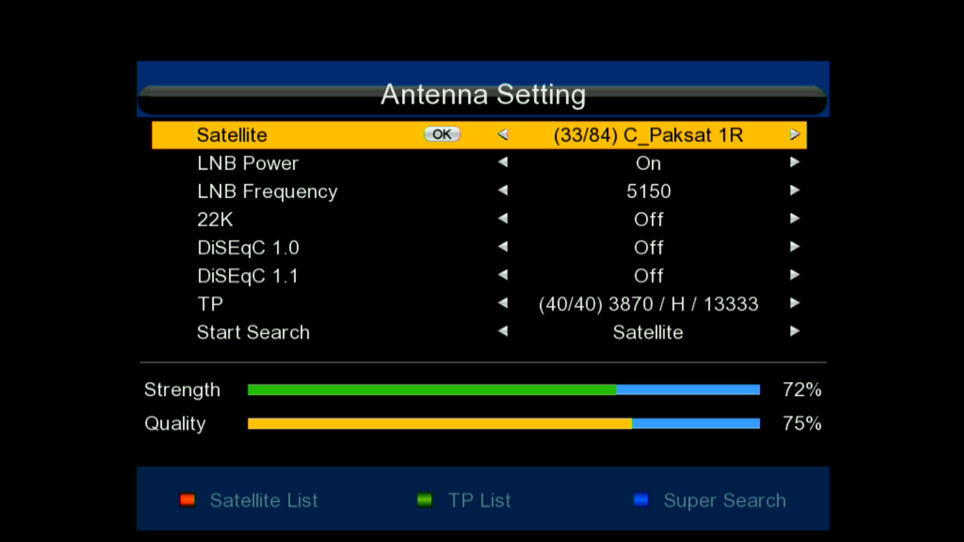 SR 2075HD ME260727 STARSAT U43 STARSAT Titan GX6605S S2 HW203 00 @s.bin screenshot 10