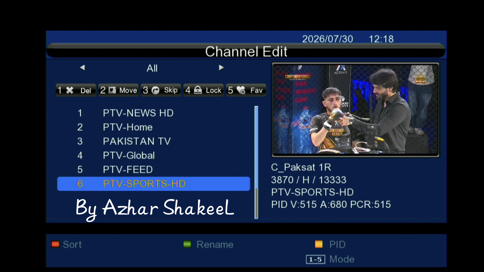 SR 2075HD ME260727 STARSAT U43 STARSAT Titan GX6605S S2 HW203 00 @s.bin screenshot 11