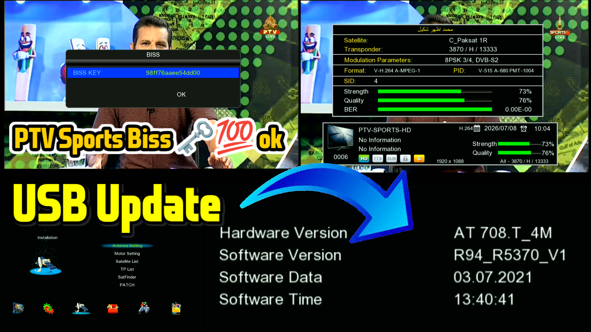 Gx6605s AT 708.T 4M V1 Black Menu Ptv Sports Ok By @s.bin screenshot 3