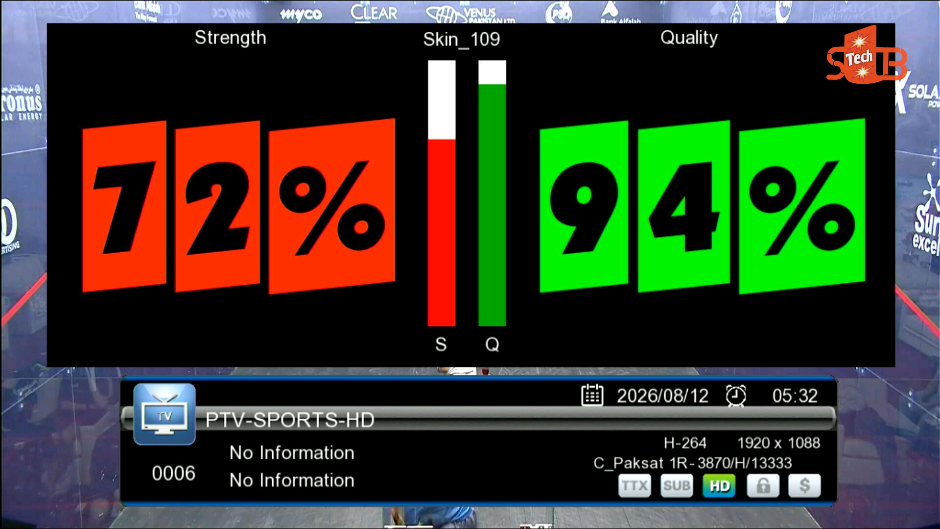 1 Full HD New Info Bar Ptv Sports OK.bin screenshot