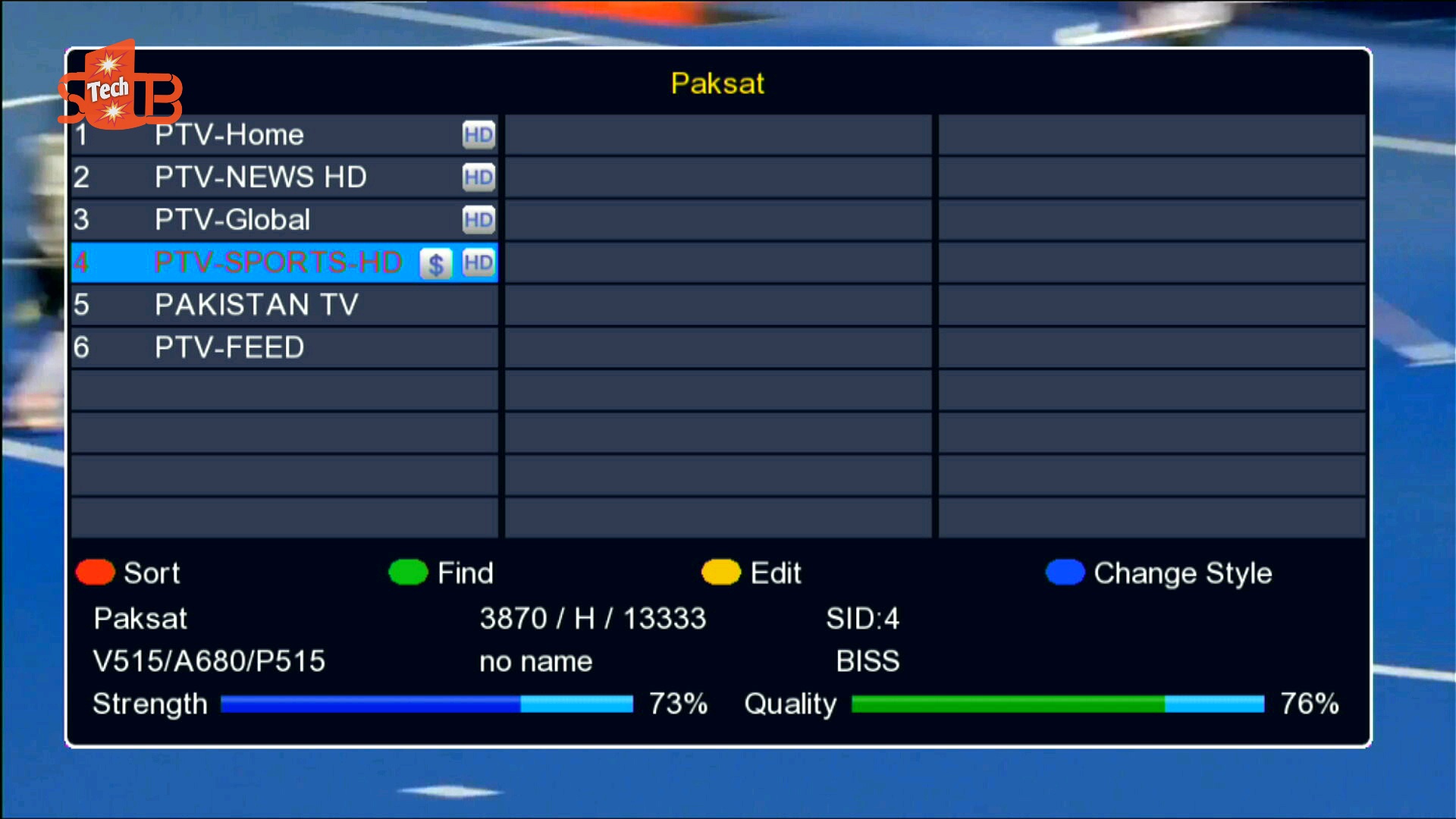 PREMIUM New Theme VH24598 Ptv Sports OK.bin screenshot 8