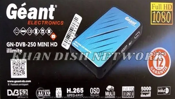GEANT GN-DVB 250 MINI ILLIMITE