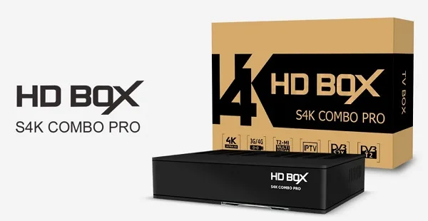 HD BOX S4K COMBO PRO