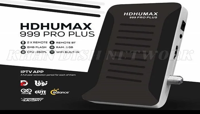 HDHUMAX 999 PRO PLUS