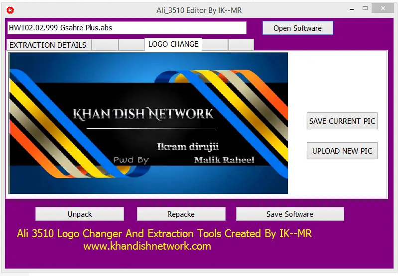 ALI 3510C LOGO changer