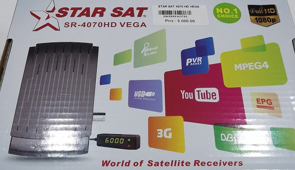 STARSAT SR-4070HD VEGA SOFTWARE UPDATE